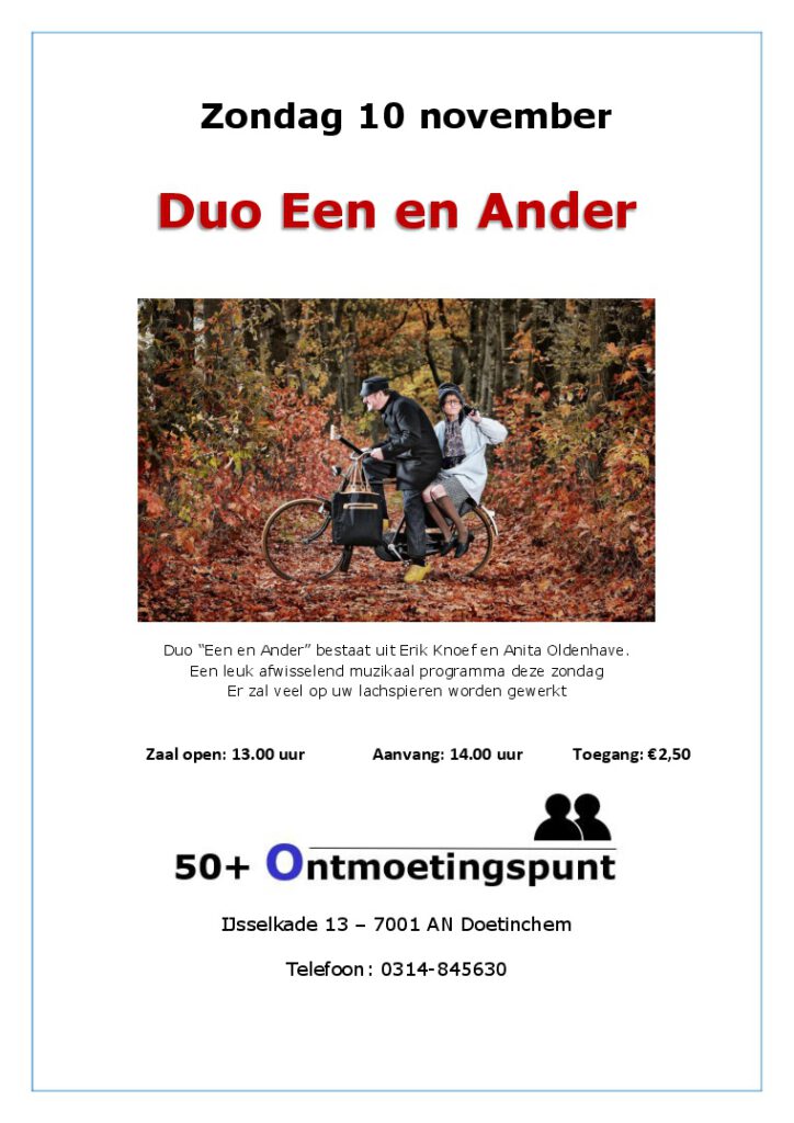 Duo “Een en Ander”