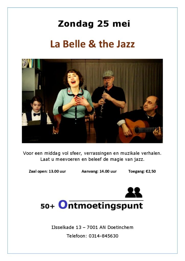 Optreden La Belle & The Jazz