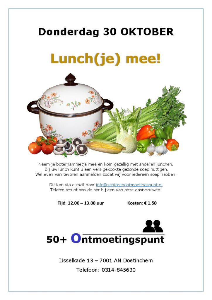 Lunch(je) mee!