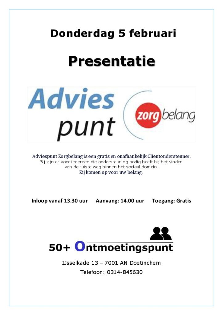 Adviespunt Zorgbelang