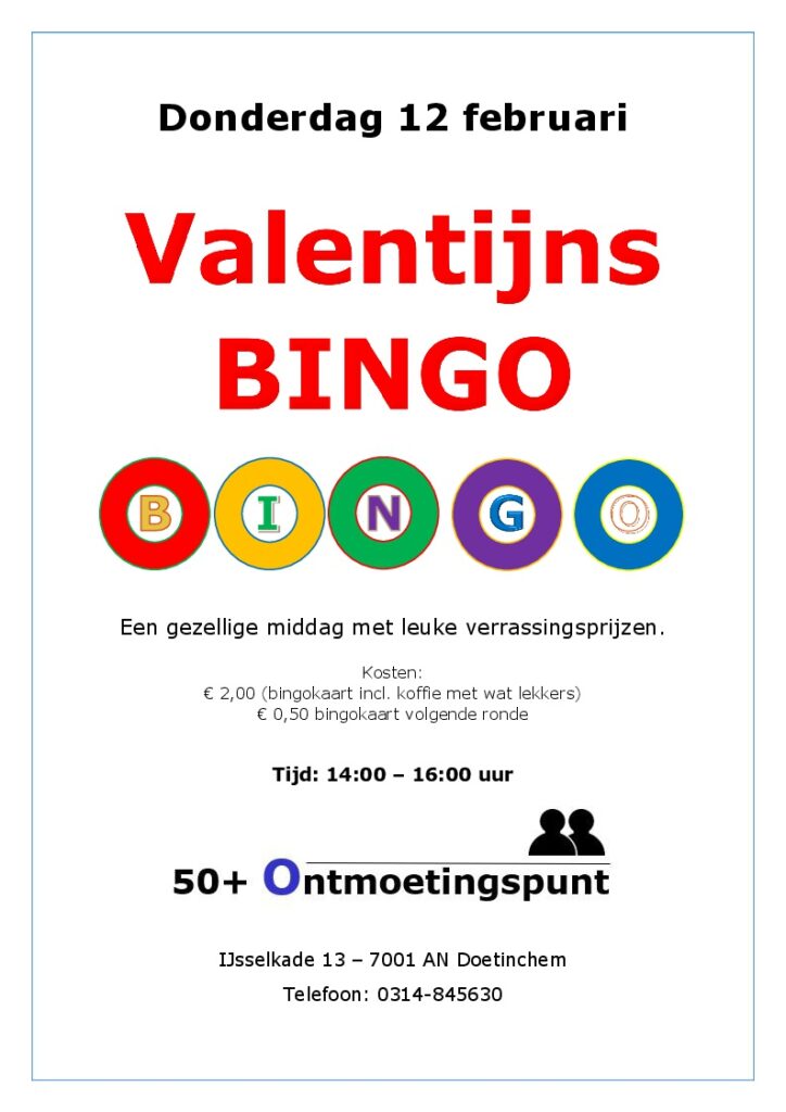 Valentijnsbingo