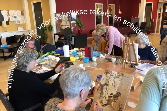 Gezocht: Activiteitenbegeleider tekenen en schilderen