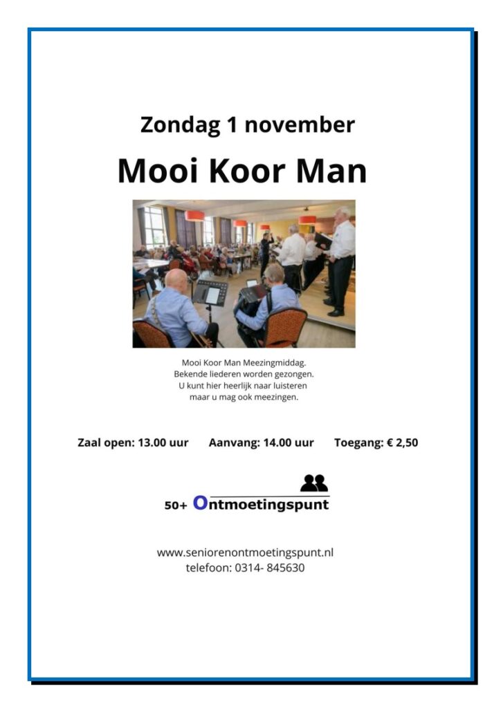 Mooi Koor Man