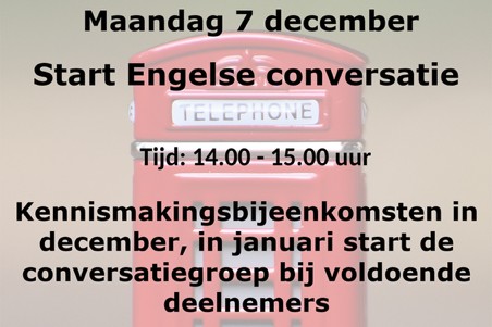 Kennismaking Engelse conversatie